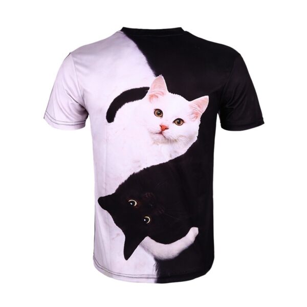 Unisex Blouse 3d Animal Cats Womens Tops