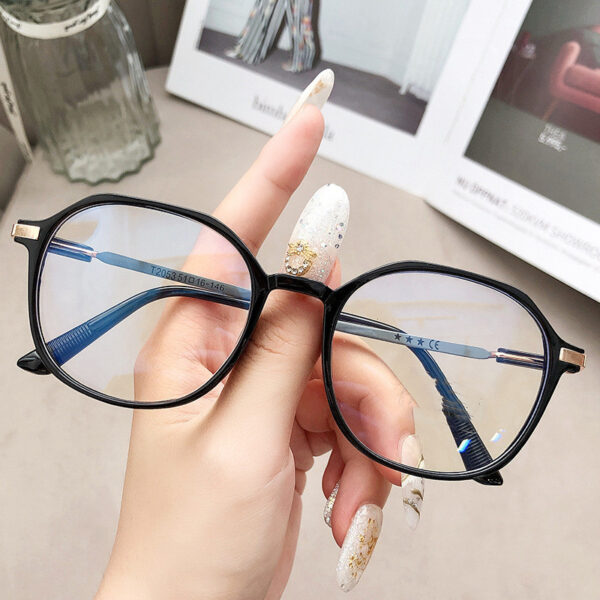 Stylish Retro Polygonal Eyewear Frame