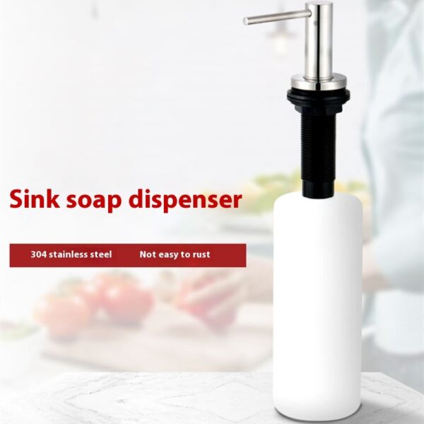 Kitchen Soap Dispenser Of Sink