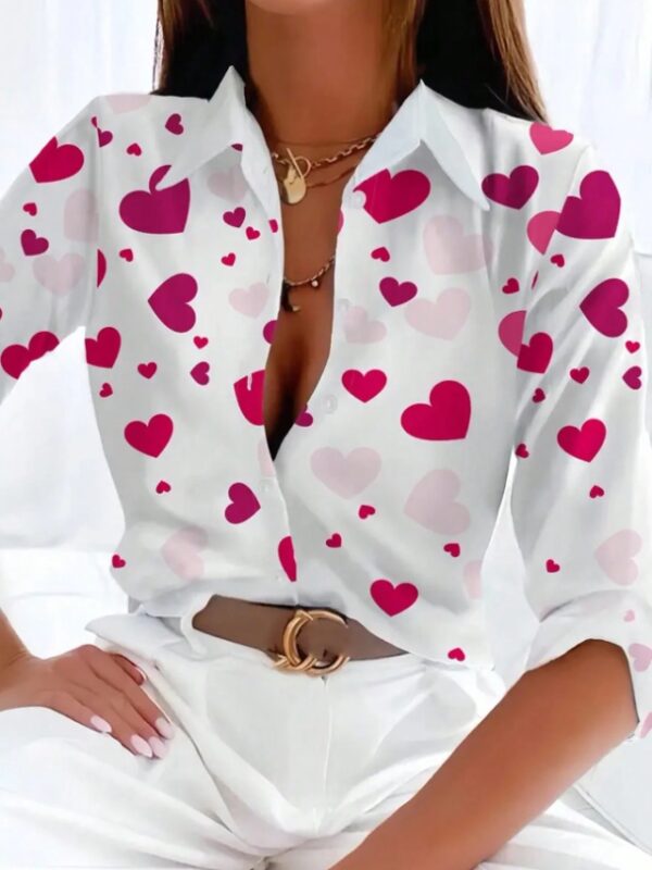 Women's Spring Summer Long Sleeve Casual Shirt