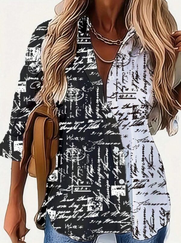 Women's Spring Summer Long Sleeve Casual Shirt