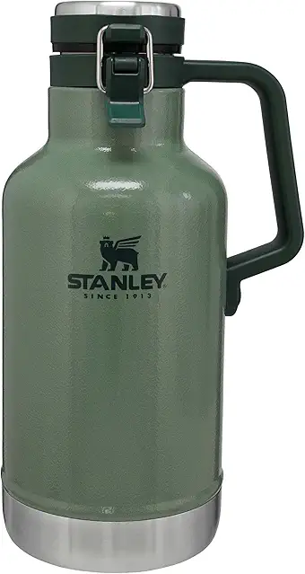 Stanley Classic Easy-Pour Growler 1.9L / 64Oz Hammertone Green