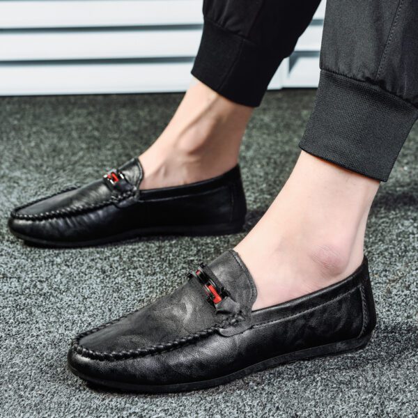 Men''s Doudou shoes-comfortable slip-on casual Loafers for Daily Wear Lightweight Breathable soft sole shoes UAE
